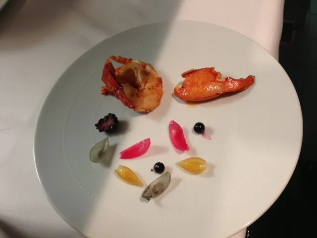 Lobster Civet with Red Berries ala MT